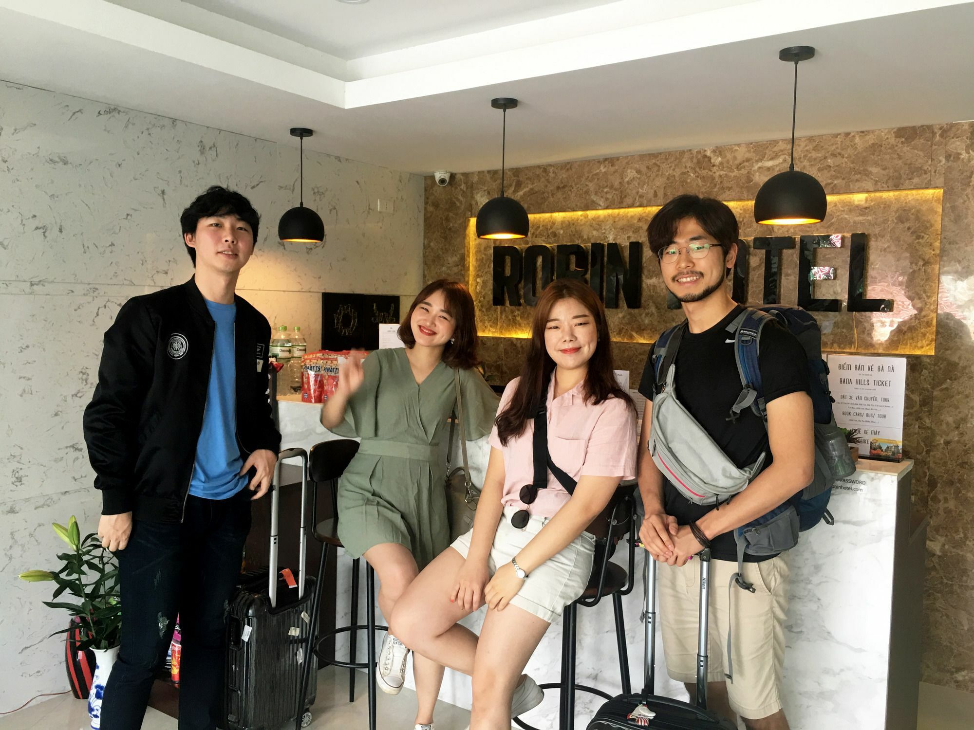 Robin Hotel Danang Esterno foto